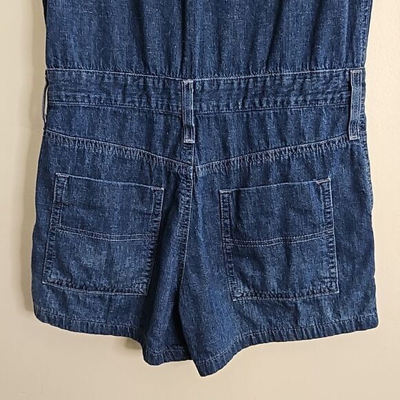 AG Adriano Goldschmeid “The Rhoda” Utility Romper XS Jean Short sleeve - Picture 7 of 16